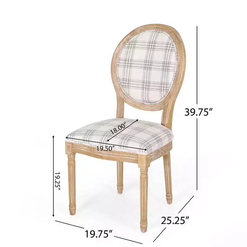 Christopher Knight Home Derring 7 Pieces French Country Upholstered Wood Expandable Dining Set
