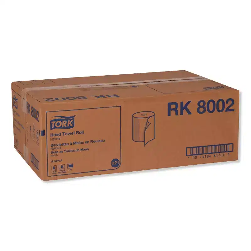 Tork Universal Hand Towel Roll, 1-Ply, 7.88 x 800 ft, Natural, 6 Rolls/Carton