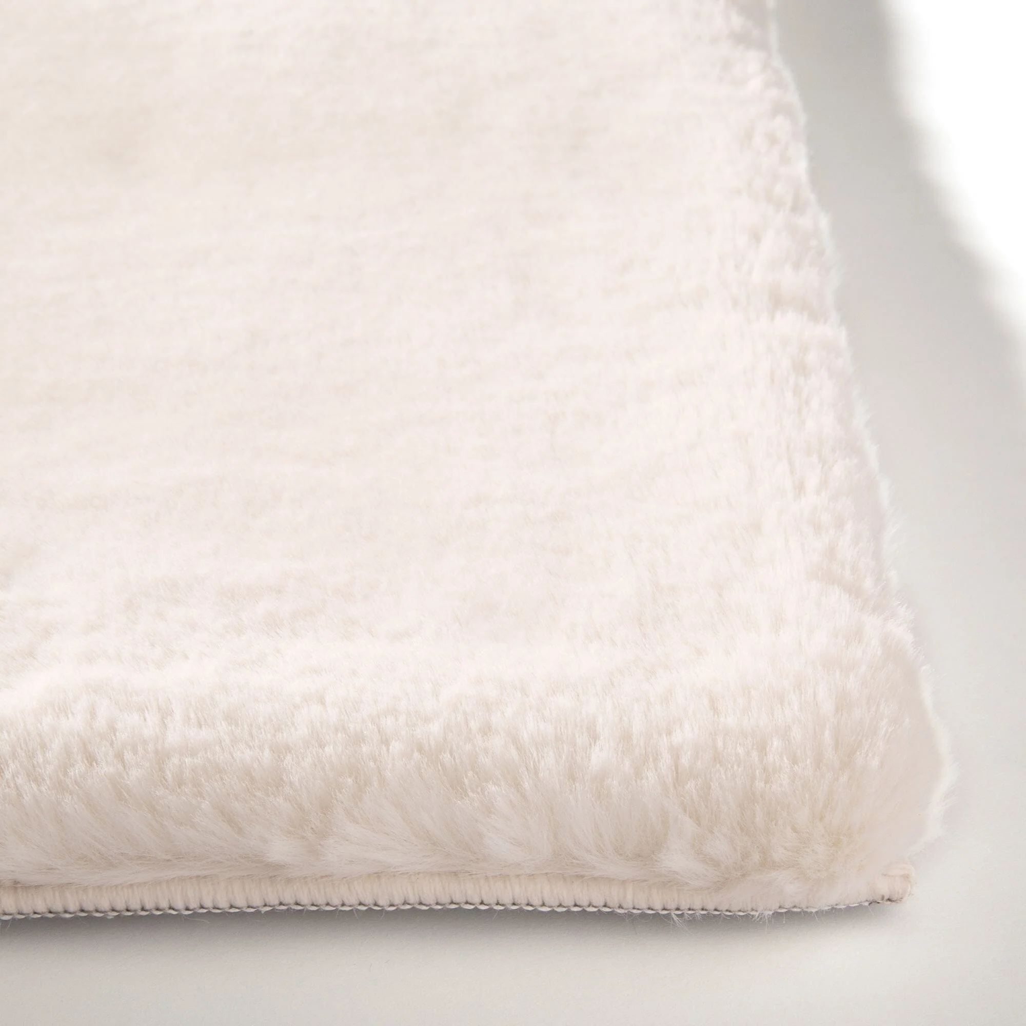 Memory Foam Rug 2 Large Ivory