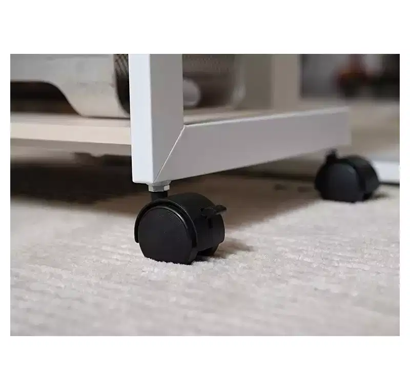 EUREKA ERGONOMIC Mobile Height Adjustable CPU Cart with Mouse Pad