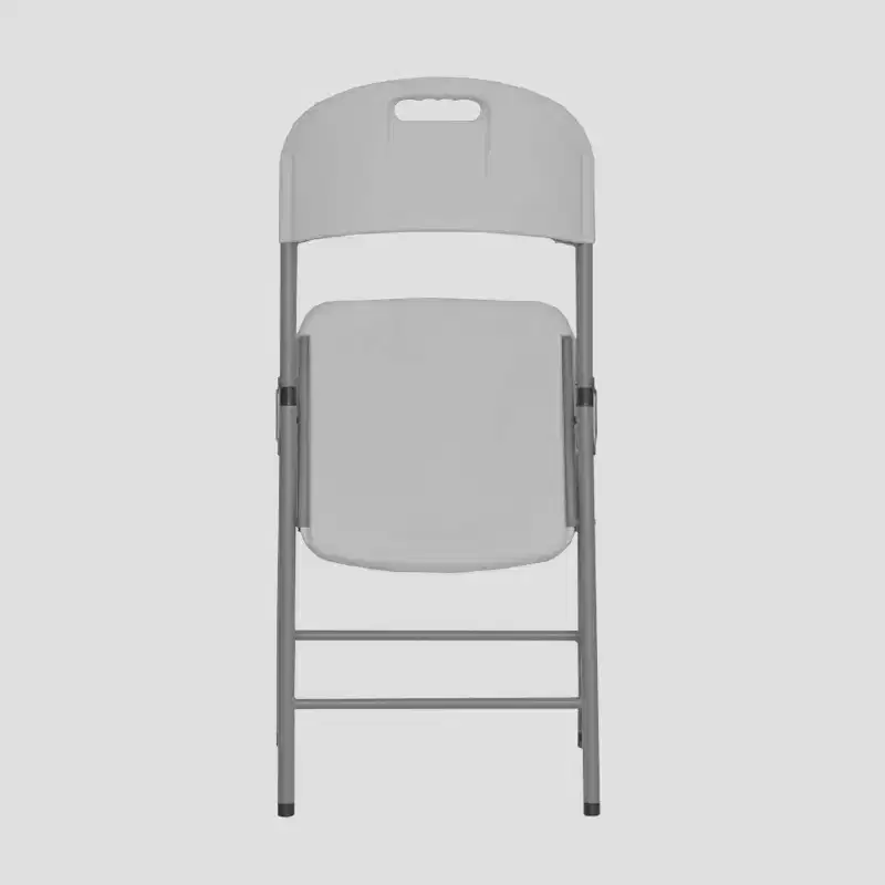 Techni Home Set of 4 Folding Chairs Granite White