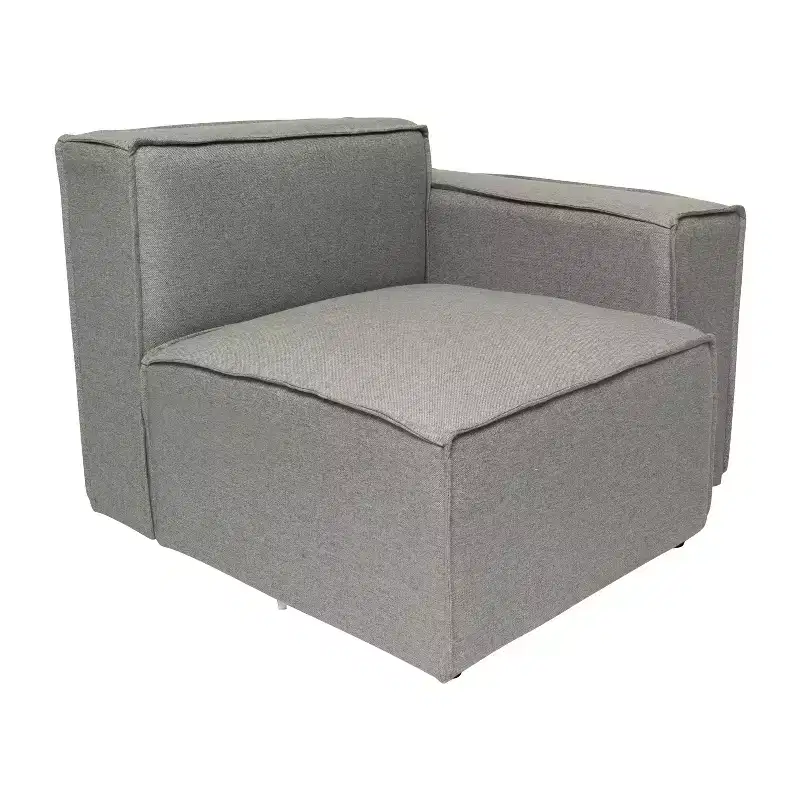Merrick Lane Modular Right Side Chair with Arm Rest