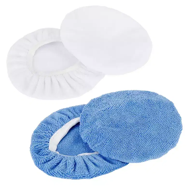 Unique Bargains Car Wax Polishing Pad Washable Cover 9-10