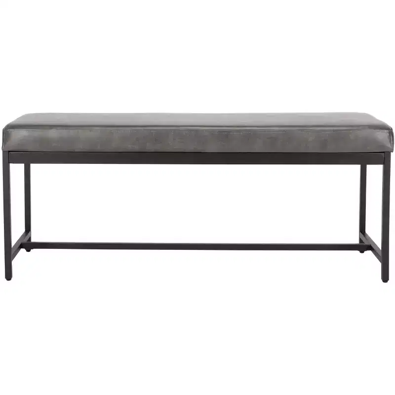 Chase Faux Leather Bench - BCH6204 - Safavieh
