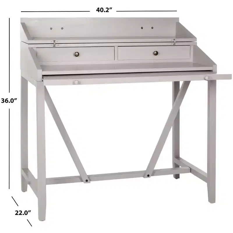 Wyatt Writing Desk With Pull Out - AMH6509 - Safavieh Couture