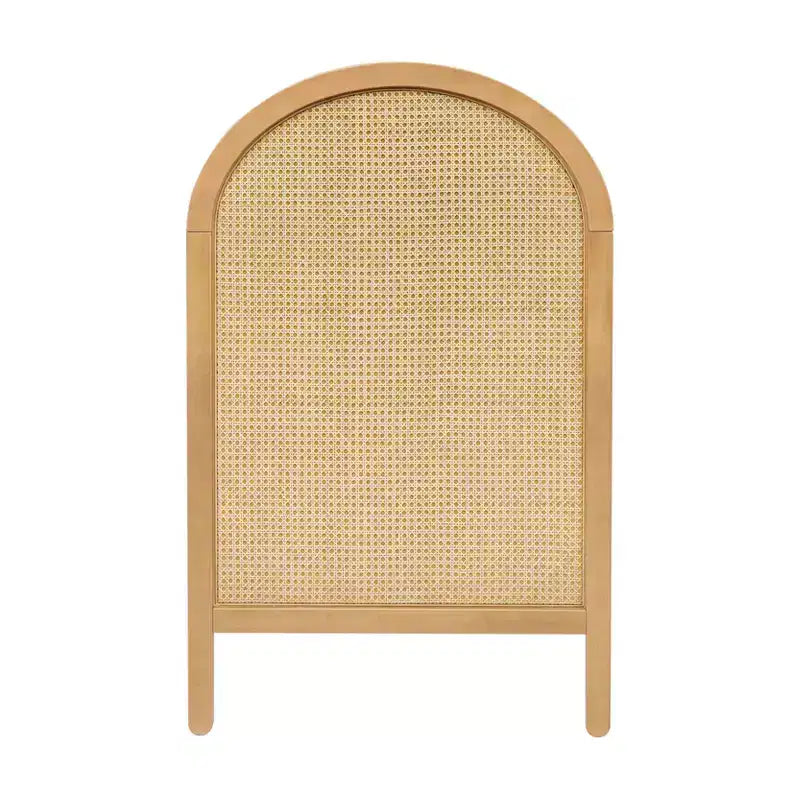 Boho Cane 3-in-1 Convertible Crib with Toddler Bed Conversion Kit