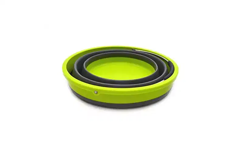 SAMMART 10L (2.6 Gallon) Collapsible Plastic Round Bucket