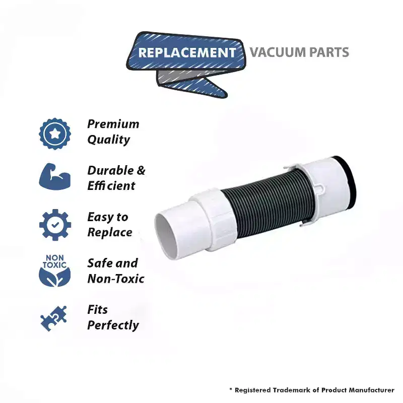 Topvacuumparts Replacement Part For Euro Pro Shark NV355 NV356 NV357 Navigator Lift-Away Pro Floor Nozzle Hose # compare to part 156FFJ