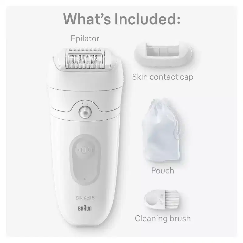Braun Silk-epil 5 Women's Epilator SE5-011: Electric, For Legs, All Skin Types, All Hair Types