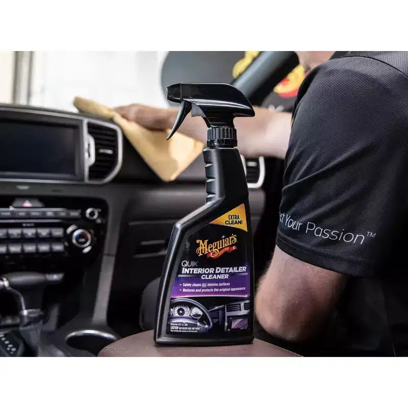 Meguiars Automotive Interior Cleaner Meguiars: Liquid Car Interior Detailer, Cleans & Shines, Restores Plastic & Vinyl