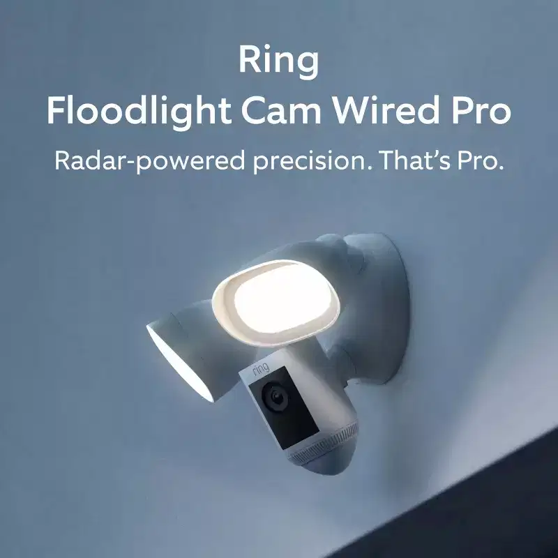 Ring Floodlight Cam Wired Pro Security Camera