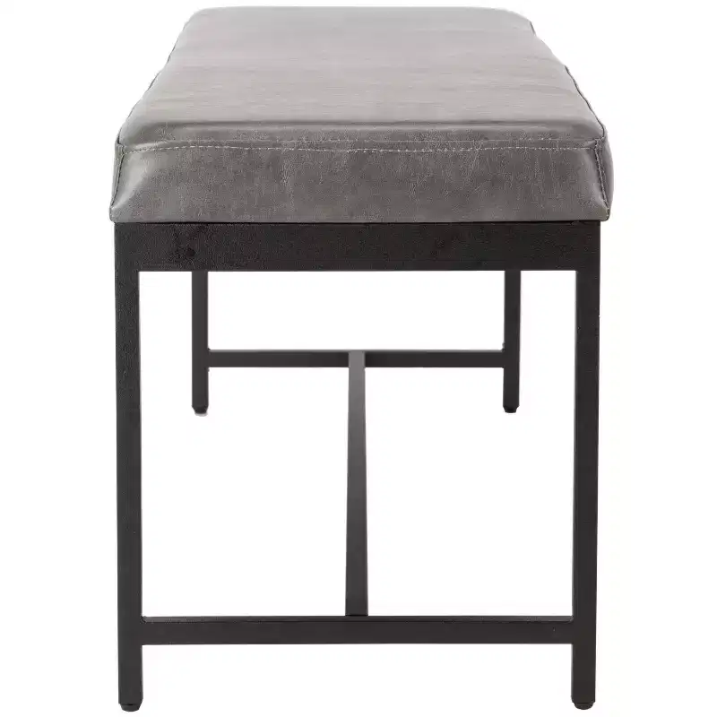 Chase Faux Leather Bench - BCH6204 - Safavieh