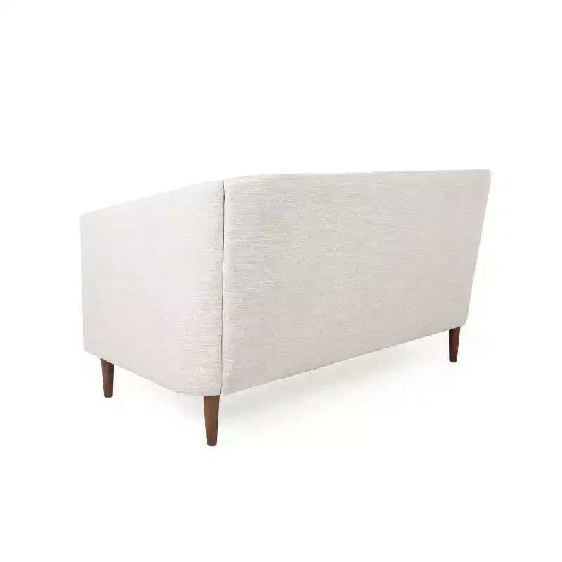 Christopher Knight Home Cantrell Tufted Loveseat Beige/Espresso
