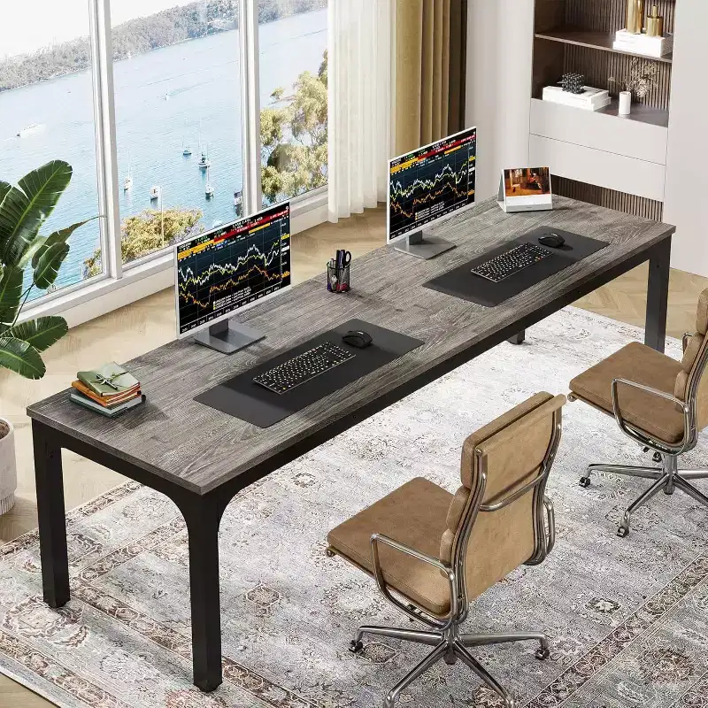 Lantine 78.7 Inches Extra Long Computer Desk