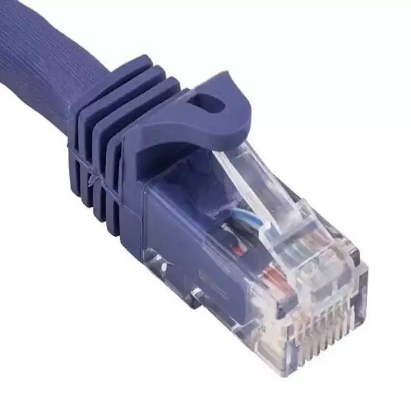 SANOXY Cables and Adapters; 25ft Cat6a 600 MHz UTP Snagless Ethernet Network Patch Cable, Purple