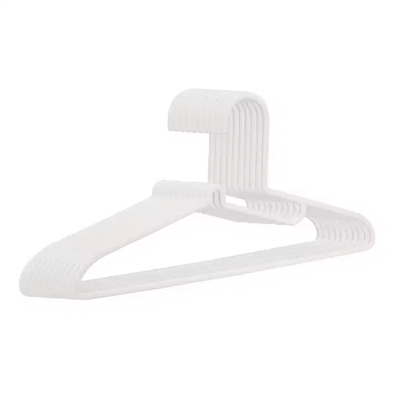 REGALWOVEN 10 Pcs Durable Material Space-Saving Smooth Edge Clothes Hangers