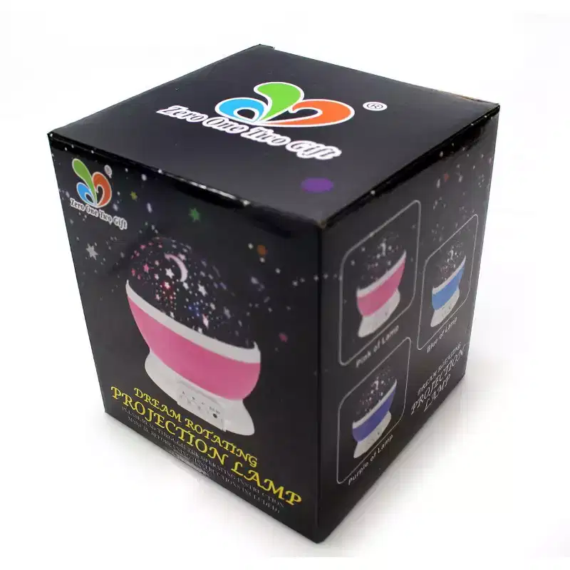 JuzToys Night Light Projection Lamp, Starry Skies, Blue