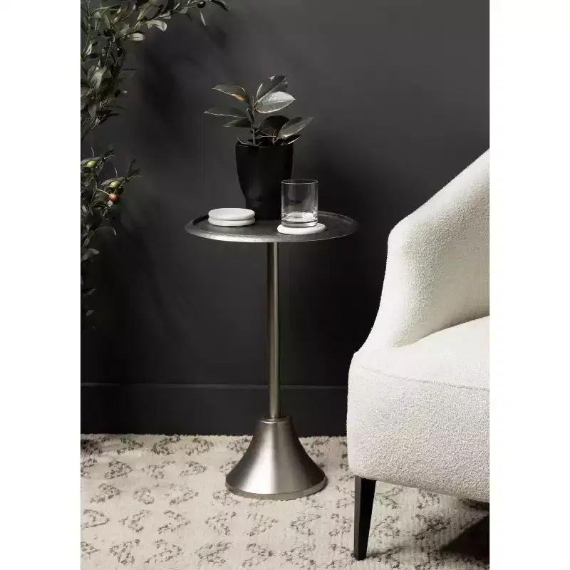Kate and Laurel Sanzo Metal Side Table