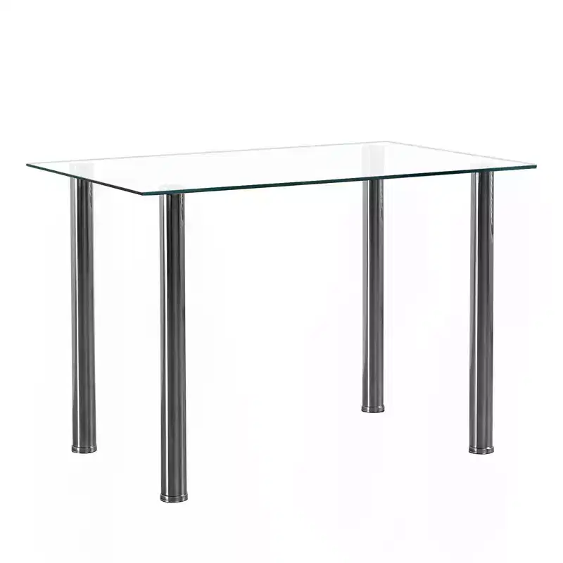 Brycen Length Glass Dining Table