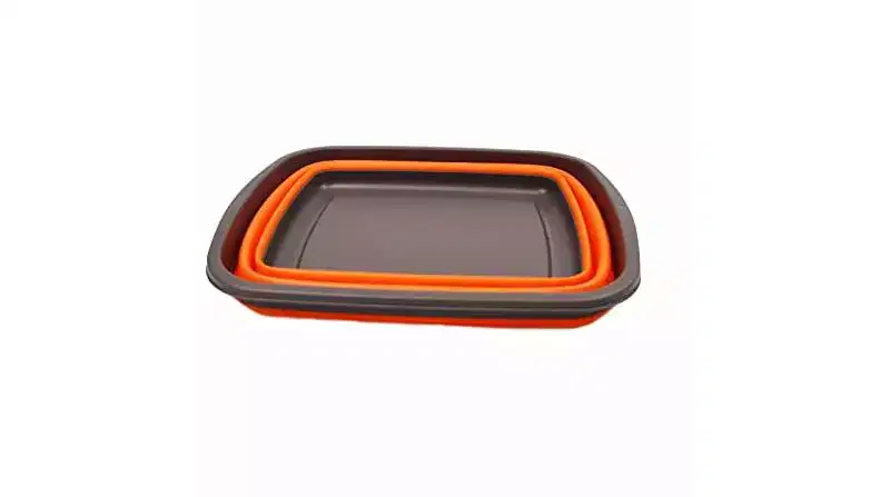 SAMMART 10L (2.6 Gallons) Collapsible Tub - Foldable Dish Tub