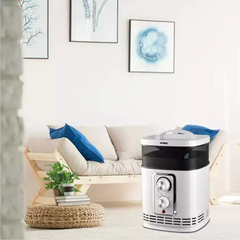 Optimus Portable 360 Surround Ceramic Heater w/ Thermostat