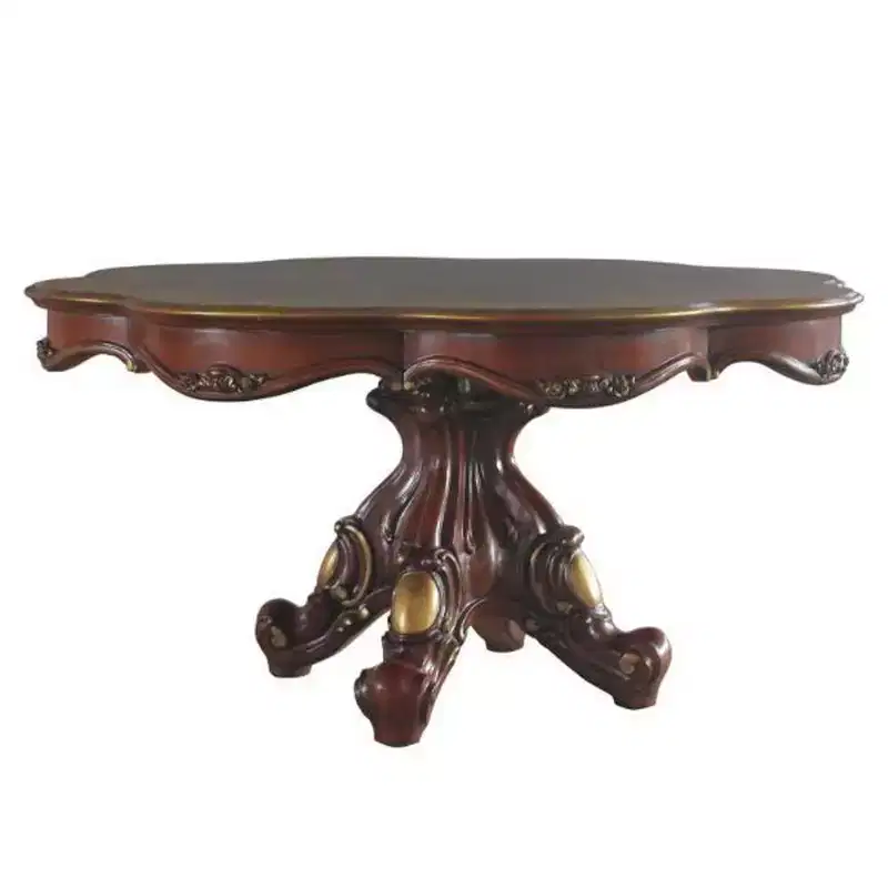 Acme Furniture Picardy Dining Table Honey Oak Finish