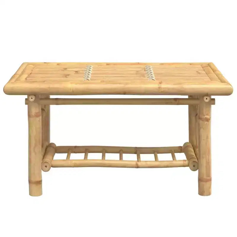 vidaXL Bamboo Coffee Table Night Stand End Couch Home Living Room Furniture
