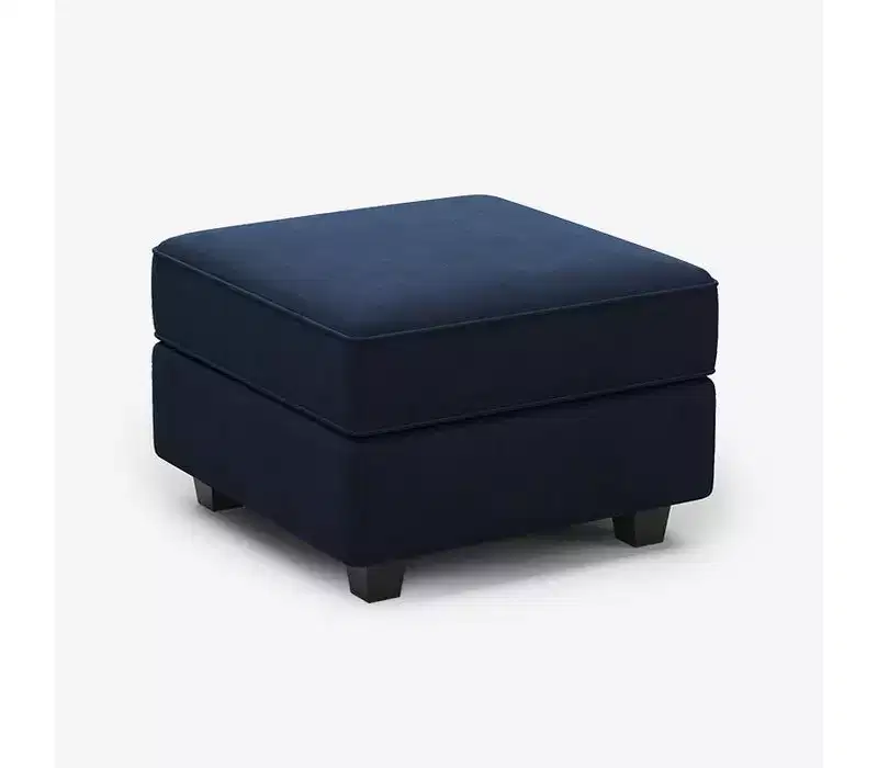 Belffin Modular Velvet Ottoman