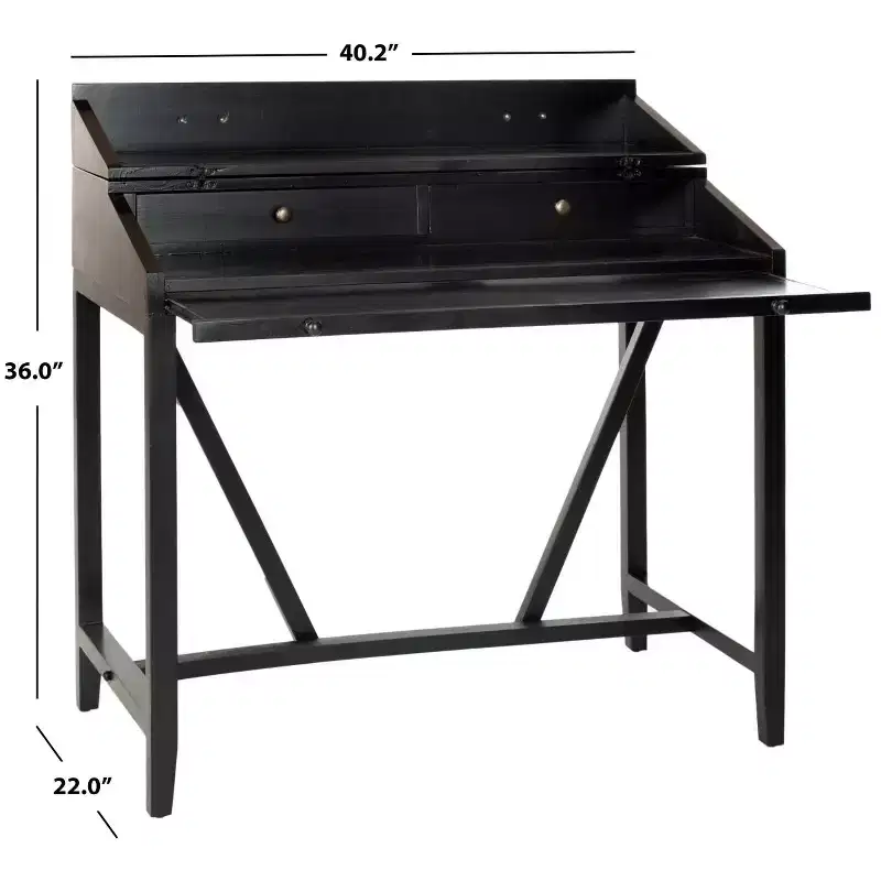 Wyatt Writing Desk With Pull Out - AMH6509 - Safavieh Couture
