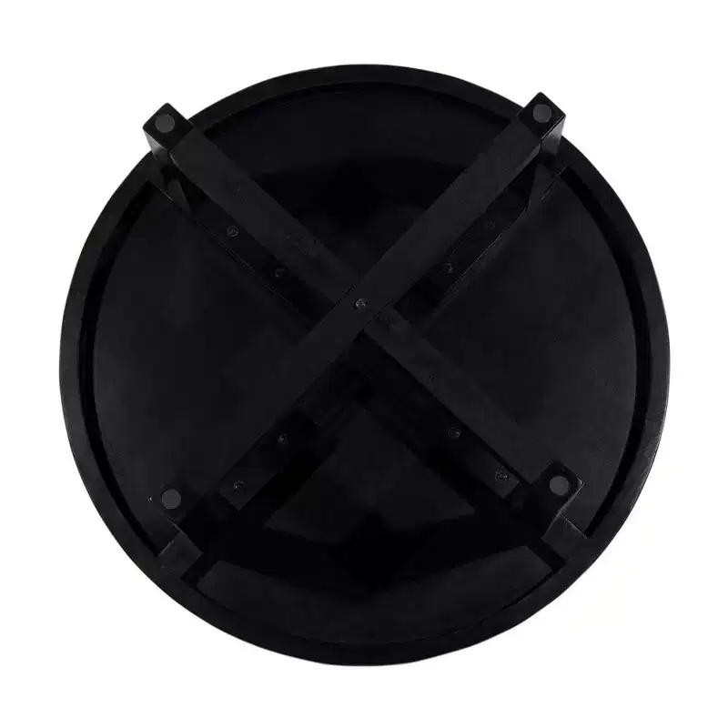 East at Main 38 Round Crisscross Base Coffee Table