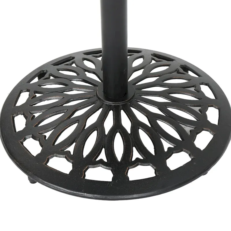 Cast Aluminium 35 Round Bar Table