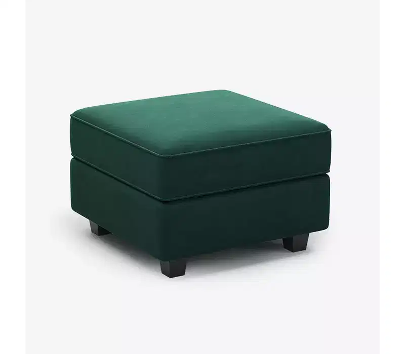 Belffin Modular Velvet Ottoman
