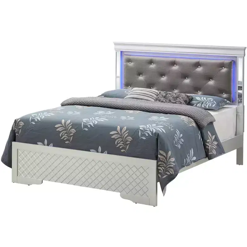 Passion Furniture Verona and Full Panel Beds