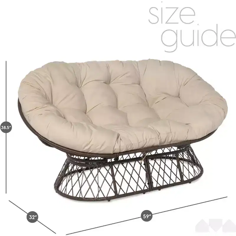 Milliard Double Papasan Chair