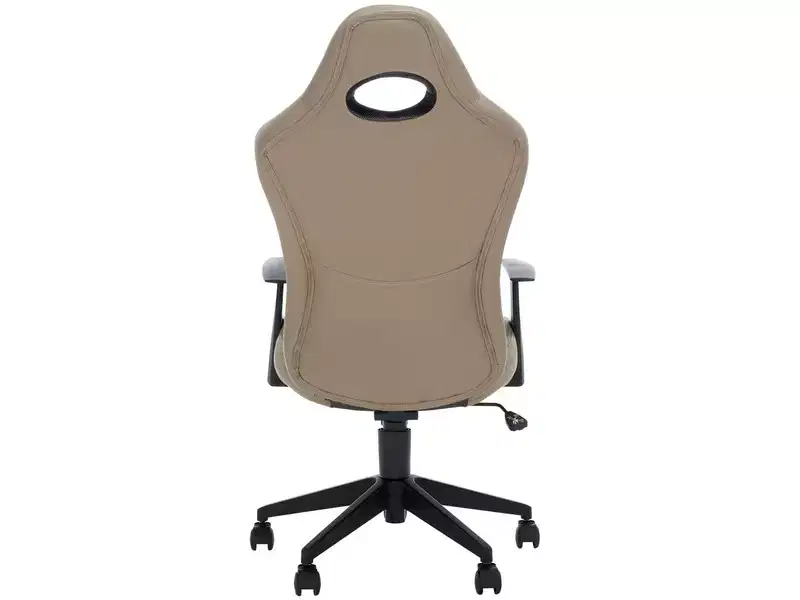 Belinda Swivel Desk Chair - Height Adjustable - FOX8503 - Black/Grey - Safavieh