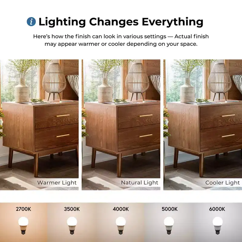 HOMES: Inside + Out Riverstone Mid-Century Modern 2 Drawer Nightstand Walnut