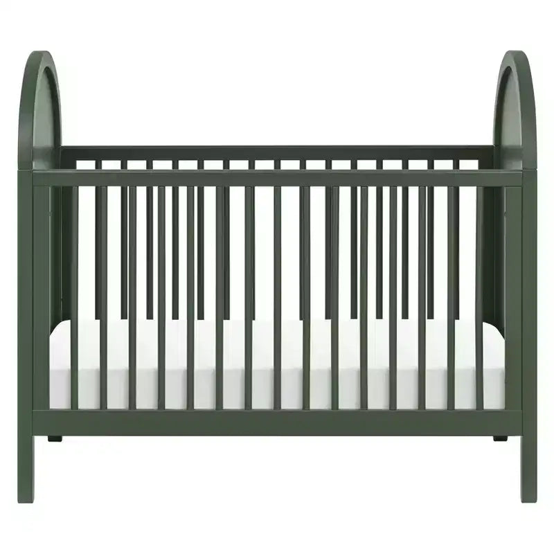 Boho Cane 3-in-1 Convertible Crib with Toddler Bed Conversion Kit
