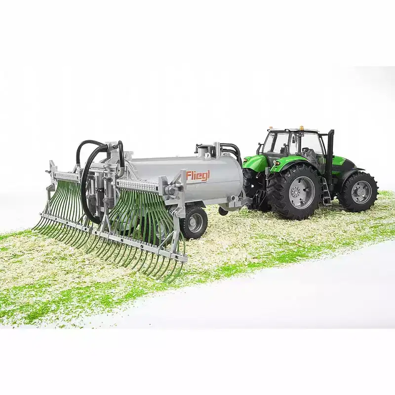 Bruder Barrel Trailer with spread tubes